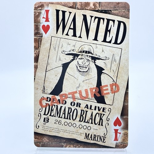 One piece demaro black playing - black,