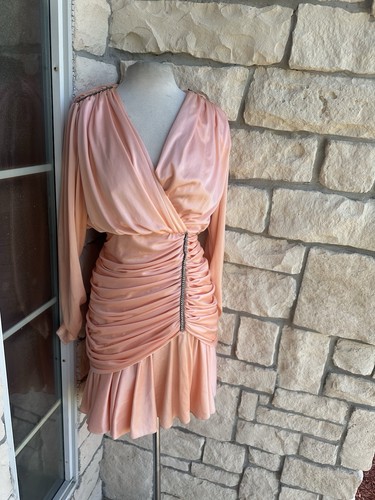Demaro peach vintage - demaro, dress