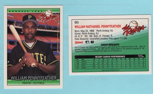 1992 donruss the - 1992, 93