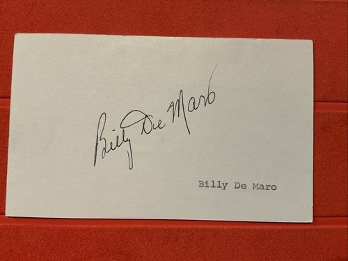 Billy demaro mlb 1948 - billy,