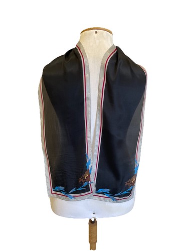 Demaro vintage scarf black - demaro,